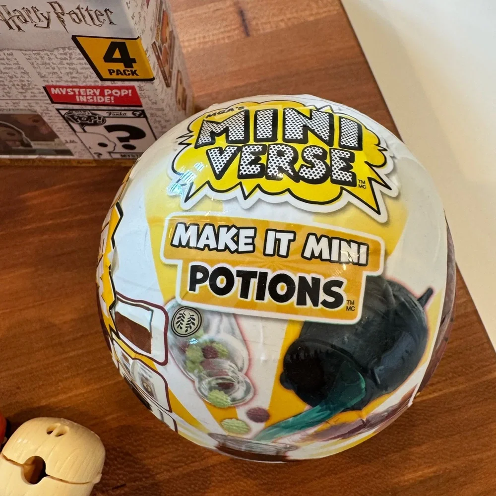 Harry Potter Funko Bitty Pop, Mini Verse Potions/Honeydukes Kits, Kinder Bundle